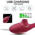 Multi Vibration and Sucking Modes Clitoral Stimulation Suction Vibrator Female Adult Sex Toys for Women