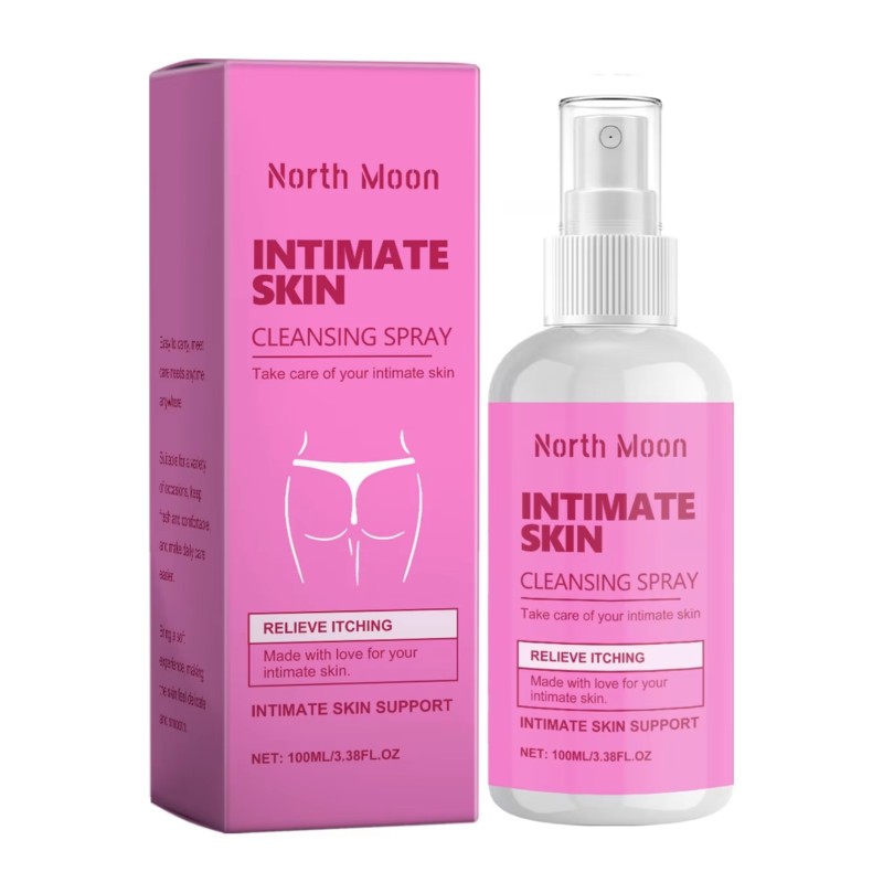 OEM Women's Herbal Body Cleansing Spray Comfortable and Refreshing Private Care for Daily Use