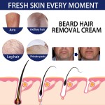 Hair Removal Cream Manufacturer - Men's Gentle Body Chest Non-irritating