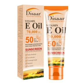 Sunscreen Cream Supplier - Anti-UV SPF50 Vitamin E Whitening Facial