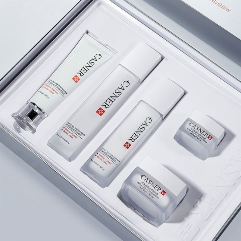 Cosmetic Set Supplier - Privare Label Apple Cell Light Rejuvenation 5pcs