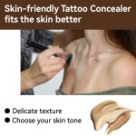 Tattoo Concealer Manufacturer - 20g Covers Tattoo Scars Birthmark Invisible