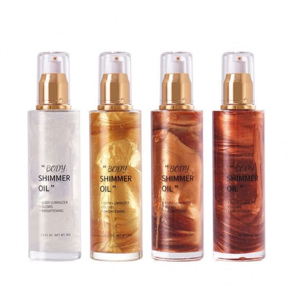 Body Oil Supplier - Body Tanning Shimmer Private Label Sun Glitter