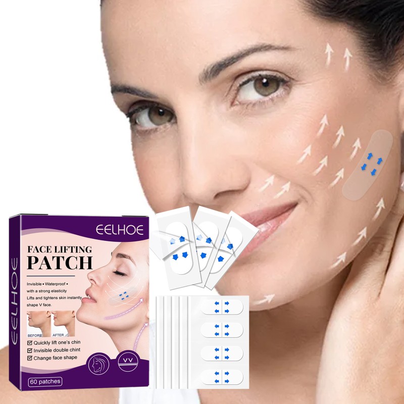 Facial Lifting Tape Manufacturer - Thin Face Stickers 60pcs Invisible Lift