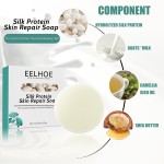 Facial Soap Supplier - EELHOE 100g Silk Protein Remove Mites Blackheads
