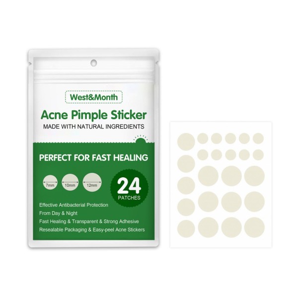 Acne Patch Factory - West&Month Acne Pimple Remover Waterproof Stickers