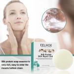 Facial Soap Supplier - EELHOE 100g Silk Protein Remove Mites Blackheads