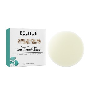 Facial Soap Supplier - EELHOE 100g Silk Protein Remove Mites Blackheads