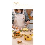 Glass Cookware Set Manufacturer - 1.6L Double Handle Soup Stew Pot