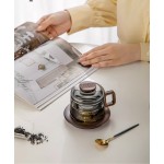 Glass Teapot Supplier - Three-Piece Resistant High Temperature Filter