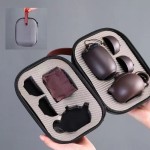 Tea Set Manufacturer - Handmade Portable Ceramic Cup Luxury Gift Box