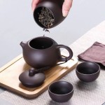 Tea Set Manufacturer - Handmade Portable Ceramic Cup Luxury Gift Box