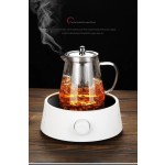 Glass Tea Pot Manufacturer - 450ml Microwave Dishwasher Safe Transparent