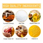 Body Scrub Factory - 100g Natural Organic Turmeric Sea Salt