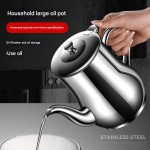 Oil Container Manufacturer - Food-grade Stainless Steel Jug with Filter