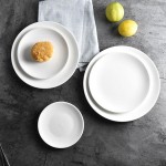 Ceramic Dinner Plate Manufacturer - High Quality White Household Plate