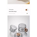 Glass Teapot Supplier - Three-Piece Resistant High Temperature Filter