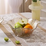 Glass Fruit Tray Manufacturer - Light Luxury Simple Snack Tray