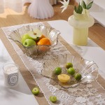 Glass Fruit Tray Manufacturer - Light Luxury Simple Snack Tray