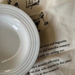 Steak Plate Factory - Wholesale Eco-Friendly Round White Porcelain