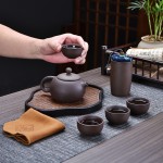 Tea Set Supplier - Handmade Portable Ceramic Cup Luxury Gift Box
