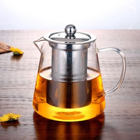Tea Kettle Manufacturer - High Borosilicate with Stainless Steel Infuser