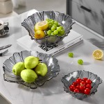 Glass Fruit Tray Manufacturer - Light Luxury Simple Snack Tray