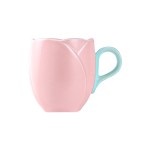 Ceramic Mug Set Supplier - European Tulip Shape Saucer Set Wholesale