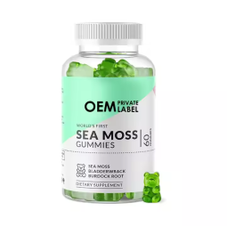 Sea Moss Gummies Supplier - OEM Private Label Organic 60 Count Immune