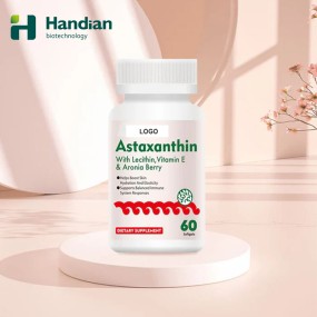 Astaxanthin Capsules Factory - OEM with Vitamin E Berry Extract Antioxidant