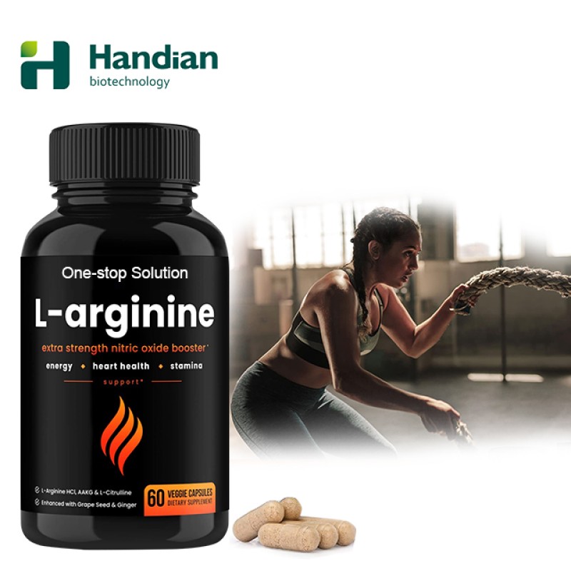 L-Arginine Capsules Supplier - Premium Ginger Root Extra Strength Energy