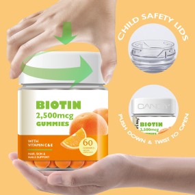 Hair Gummies Supplier - OEM Vegan Vitamin C Normal Hair Growth