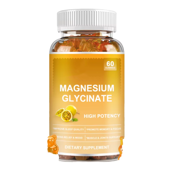 Magnesium Gummies Supplier - OEM 500mg Glycinate Vegan Relaxation