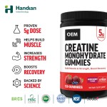 BCAA Gummies Manufacturer - Private Label Creatine Monohydrate Muscle