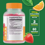 Collagen Gummies Manufacturer - Own Label Organic Biotin Skin Nail