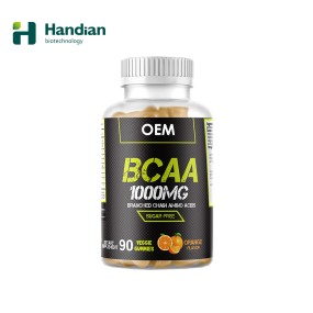 BCAA Gummies Factory - Fruit Flavor Endurance Muscle Recovery Growth