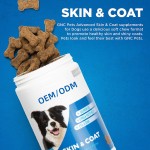 Dog Supplement Factory - Advanced Skin Coat Salmon Oil Omega EPA DHA