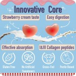Collagen Gummies Factory - Women's Strawberry Cream Hydrolyzed Peptides