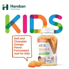 Vitamin C Gummies Manufacturer - OEM Herbal with Echinacea Immune Support