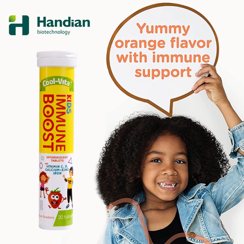 Kids Tablets Supplier - GMP Certified Immunity with Vitamin C D Zinc