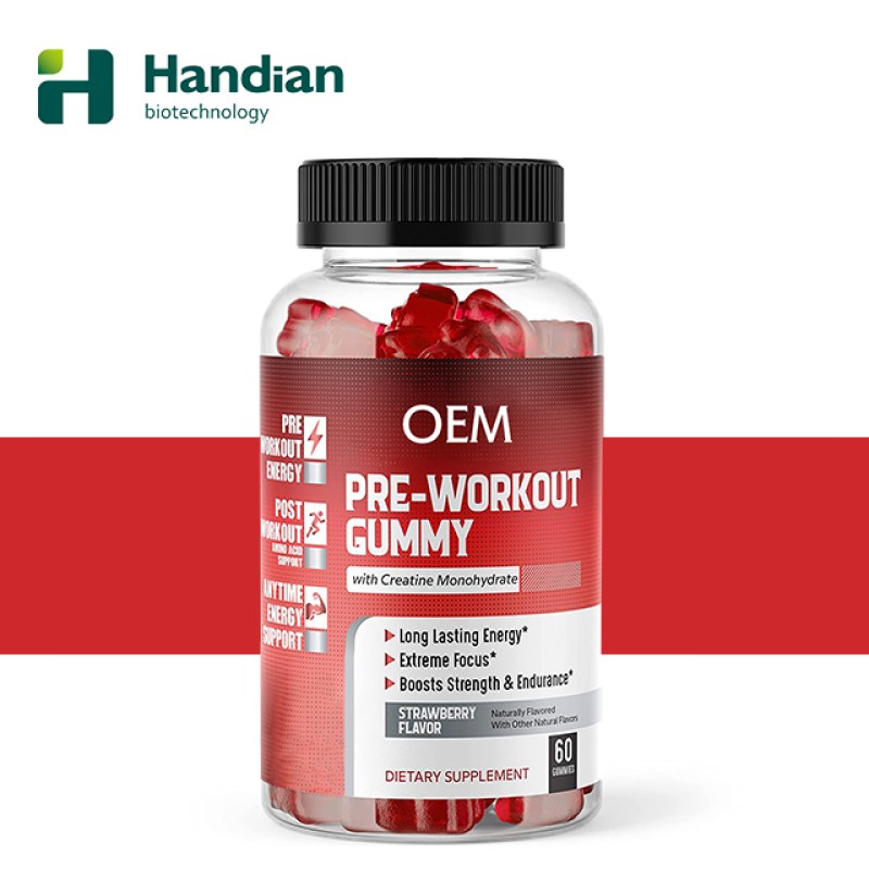 Creatine Gummies Manufacturer - OEM Monohydrate Workout Enhancing Energy