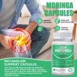 Moringa Capsules Factory - Herbal Body Detox Immune Support Supplement