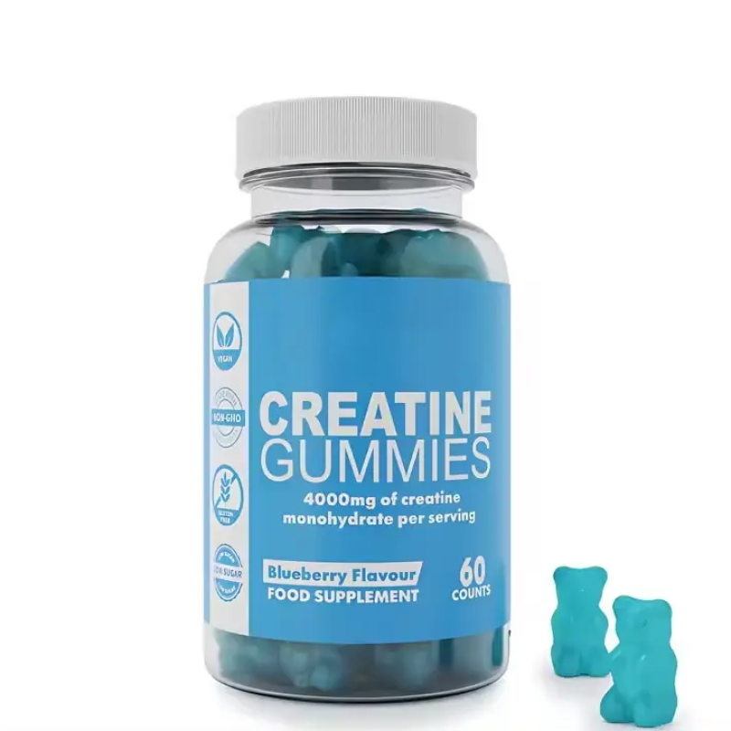 Creatine Monohydrate Gummies Factory - Natural Fruit Flavored 3000mg