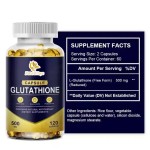 L-Glutathione Softgel Supplier - Wholesale 500mg Skin Whitening Capsules