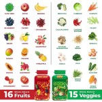 Adult Vitamin Supplement Supplier - Whole Food Fruits Vegetables Capsules