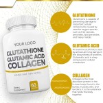 Skin Whitening Capsules Supplier - L-Glutathione Collagen Vitamin C Formula