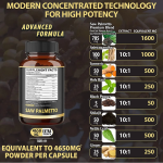 Saw Palmetto Capsules Factory - High Quality DHT Blocker Hair Growth