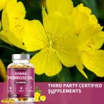 Evening Primrose Oil Capsule Factory - Private Label Women's Skin Health