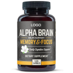 Brain Health Supplement Manufacturer - Mental Focus Memory Vitamin Capsules