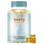 Butt Enlargement Gummies Manufacturer - Vegan BBL Booster Fenugreek Candy